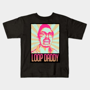 loop daddy (negative) Kids T-Shirt